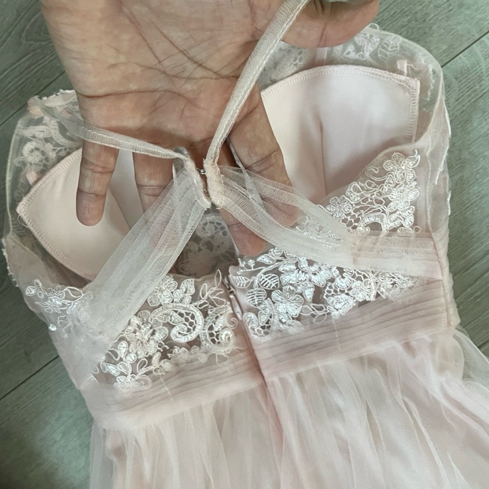 Azazie Soft Pink Dress - Picture 11 of 12